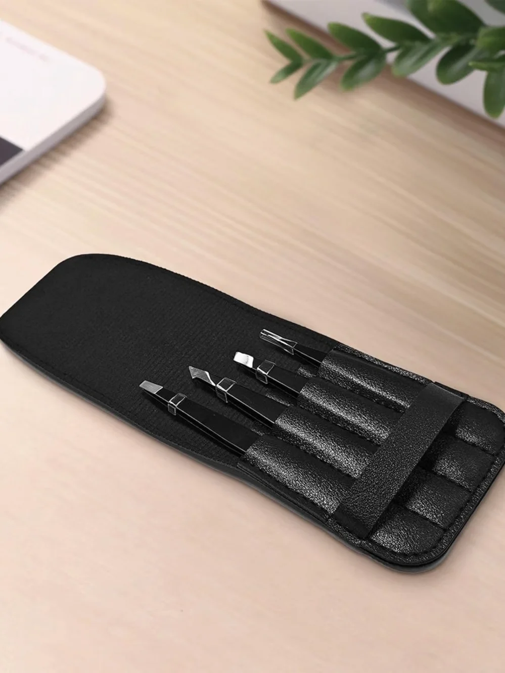 Tweezers Set -Professional Stainless Steel Tweezers for Eyebrows Great Precision